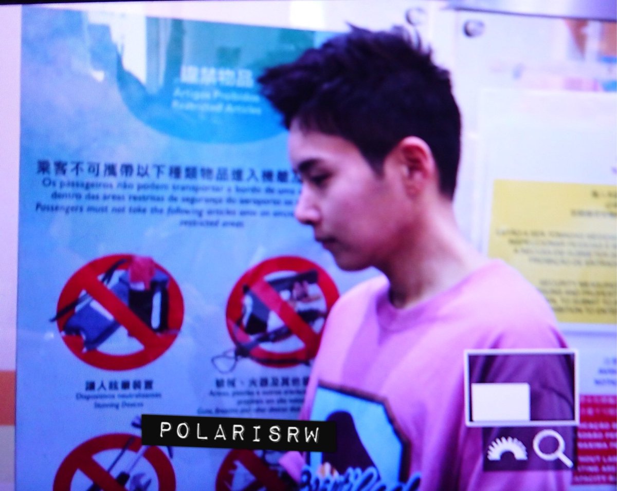 [Preview] 180720 Macau Airport ❤️#Ryeowook [credit is needed]