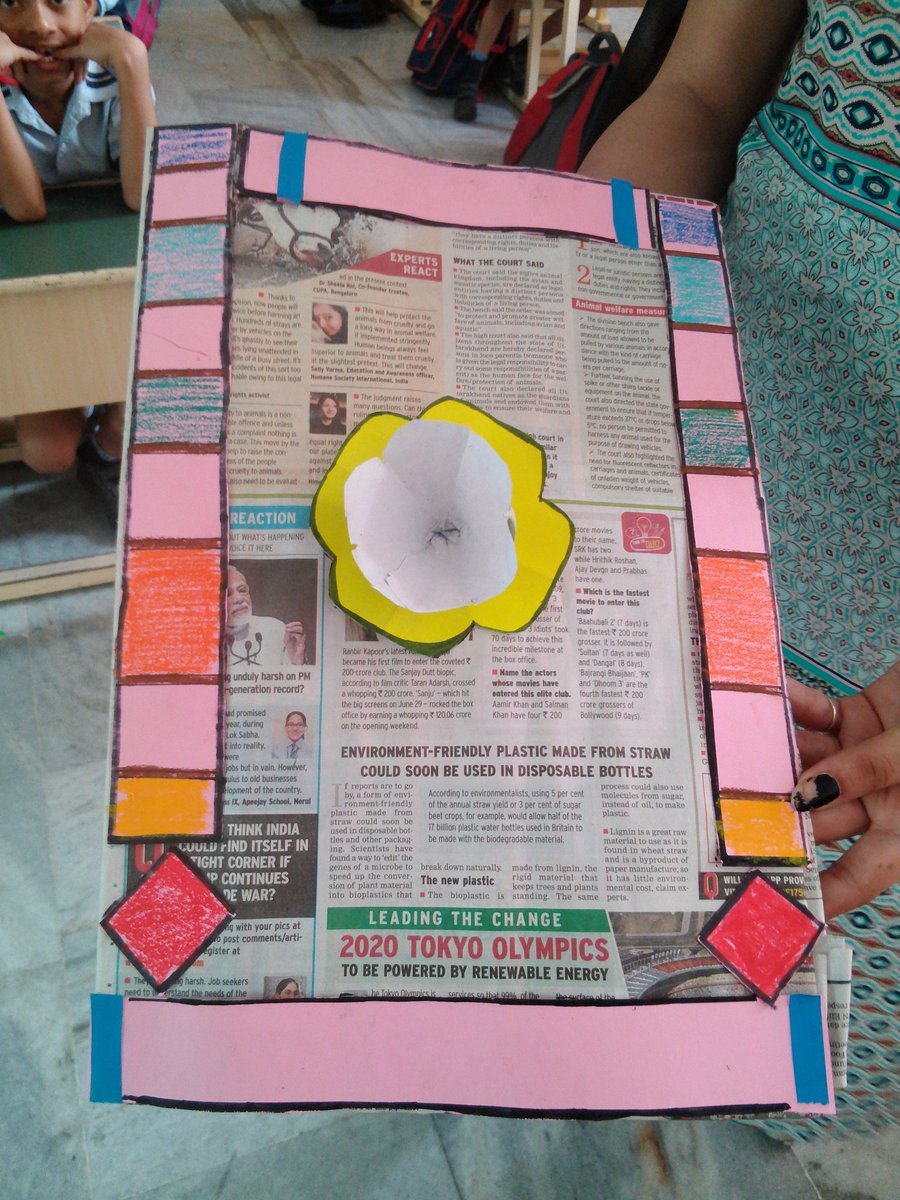 Nalini8vikram's tweet photo. # the best way to minimize the waste is to reuse it.
# Eco warrior club # learning by doing
# file folder with used newspaper
@rgsnoida 
@supritichauhan 
@nehasingh_shash 
@parulskhanduri 
@swetaraghav 
@koyelishahid https://t.co/3GWm31xnZN