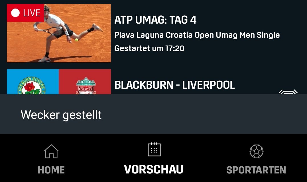Rubenkr3's tweet photo. Lob an @DAZN_DE!
Das neue Design hat sehr viel Gutes 👌🏼
Einziger Hinweis: Die "Wecker gestellt"-Nachricht hängt weiterhin etwas störend über der Vorschau ☝🏼
Ansonsten 🔝
#Feedback #DAZN https://t.co/LkOFrD6Zi1