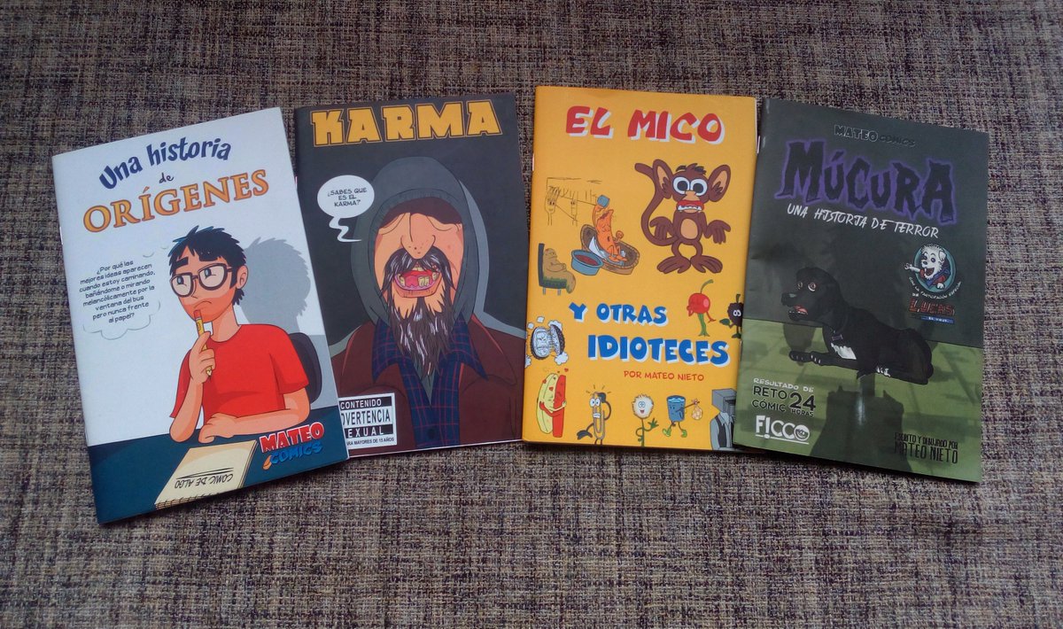 el_mto's tweet photo. Mi creciente bibliografia #comiccolombiano #comics #karma #múcura #animales #biografía #ElMico @romerovaron @hyperconectado #libros #LeerYCreer #leerdasueños https://t.co/h8AHjtS72D