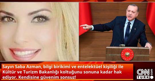 SabaSesilia's tweet photo. Sayın Saba Azman, bilgi birikimi ve entelektüel kişiliği ile Kültür ve Turizm Bakanlığı koltuğunu sonuna kadar hak ediyor. Kendisine güvenim sonsuz! https://t.co/dnQvZLtxZd