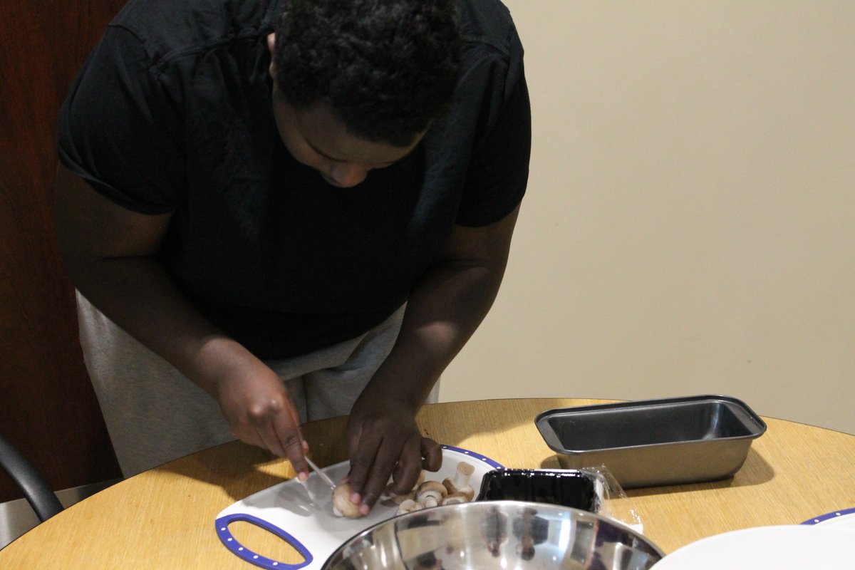 AbilitiesCentre's tweet photo. This morning our EmploymentWorks participants were cooking up a storm! They made delicious sausage pizza egg muffins and Garbanzo Bean Chocolate Cake. Sign up for the fall EmploymentWorks training program before August 17th. To sign up email: cedwards@abilitiescentre.org https://t.co/yyITYPYB9R