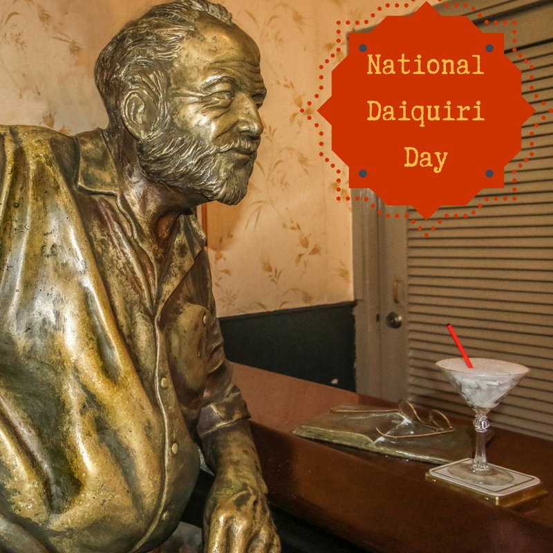 _Slainte_'s tweet photo. It's National Daiquiri Day. How do you like your daiquiri? I'll take mine like Hemingway took his.
#NationalDaiquiriDay #sunrise2sunset #overdrinks https://t.co/wsnEABQu5X