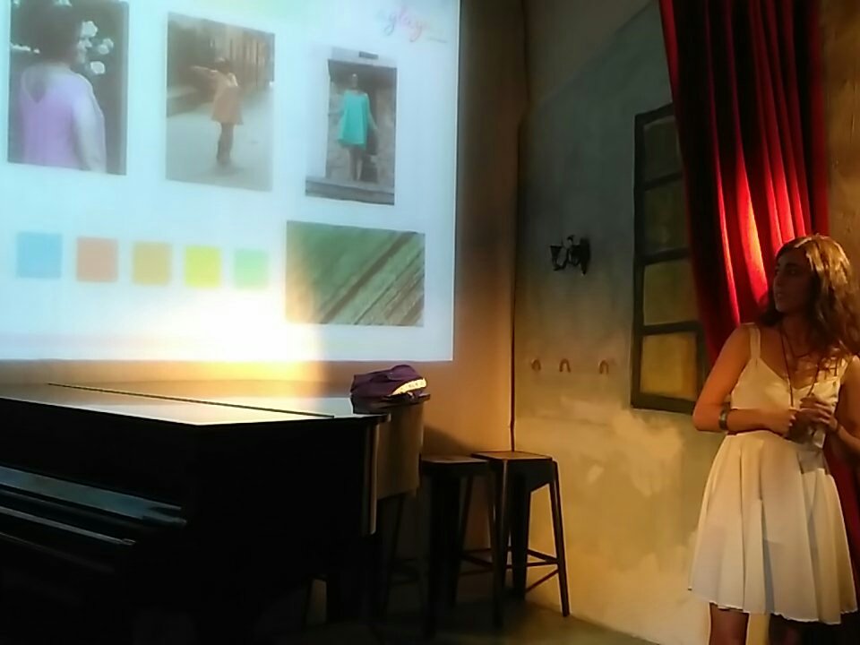 MagisTeams's tweet photo. @AglayaBarcelona pitch about #slowfashion. Congrats for your project 👏👏👏 https://t.co/4aH558lZxH