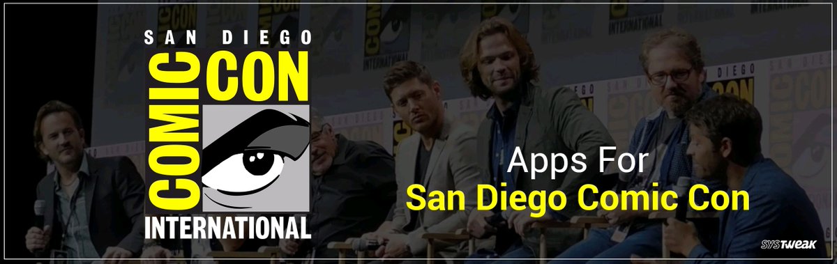 systweak's tweet photo. Useful Apps To Get The Max Out Of SAN DIEGO COMIC-CON 2018 https://t.co/ELEQFTxNCV @Comic_Con #SDCC18 #Comicon2018 #Apk #DoctorWho #Tardis #cosplay #HallH #Anime #SonicScrewdriver #SpiderMan @Eventbrite @getbsafe #Cosplanner #SDPT #Android #iOS https://t.co/jTnhdmqyYR