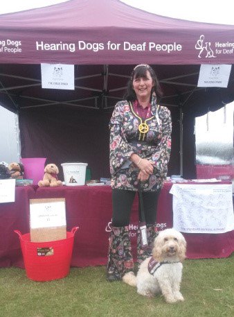 VolTeamHDogs's tweet photo. Just in case she fails to mention it 😉 may we congratulate the fabulous @MJSHearingDogs on being our Staff Member of the Year @HearingDogs 🏆😚 #girlpower #TeamCFM #FundraisingFriday @GillYeates https://t.co/Ir5xeFybLF