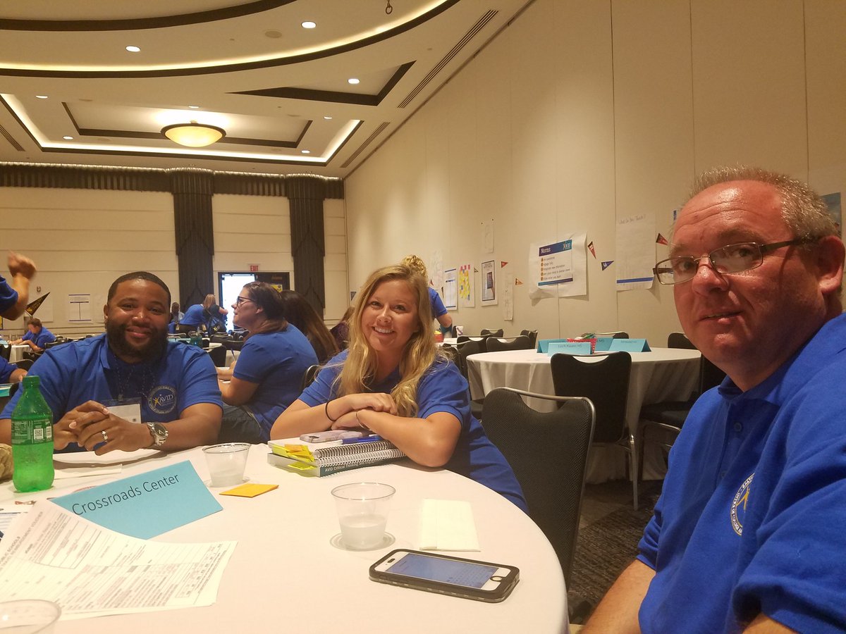 CfordAP's tweet photo. @CrossroadsBCPS team at @AVID summer institution in Philadelphia. Great experience! #AVIDSI18 #thisisAVID #MadisonIsAVID @DrPenK @jayward2 https://t.co/AqmH990EFW