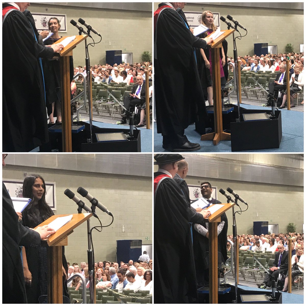 JessExcell's tweet photo. Very proud of the 4 ambassadors I saw graduate today from my old Department π π @lboroenglish @lborodrama @LboroAED @jam_sharifff @_HannahLouuiise @x_SymSam_x #LboroFamily #LboroGrad18 π https://t.co/CBrpiZ0VN6