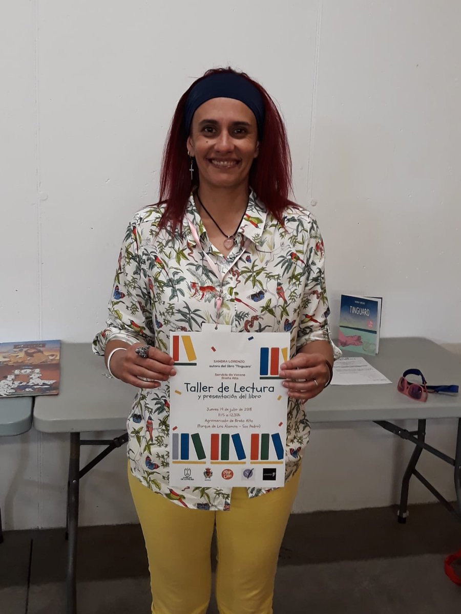 _sandralorenzo's tweet photo. Taller de lectura y presentación de #tinguaro #book #libro gracias a #mojodecaña #ayuntamientodebreñaalta #cabildoinsulardelapalma #edicionesalternativas #vagabondjoe @vagabond_joe @miguelcalerolastricias @sandralorenzoescritora @ramosperezraul @jonathanfelipelorenzo @mojodecana https://t.co/JyU2dChzIx