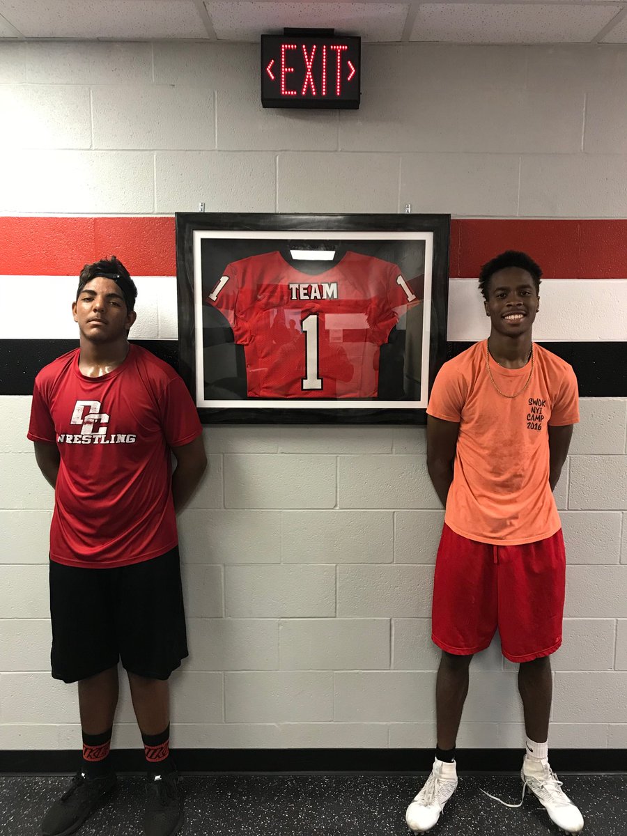 Congrats to last week Eagles of The Week Jeff Foreman & Trent Owens! These young men are setting the foundation for a championship season! They’re earning the right to represent the Del City Family!