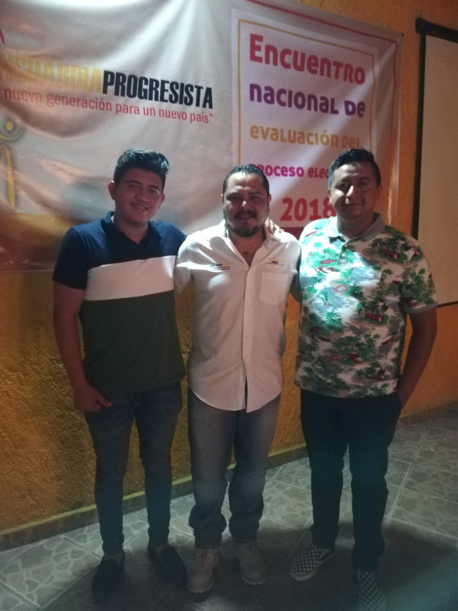 DitherEstrada's tweet photo. El cambio generacional lo lleva bien en claro #VanguardiaProgresista. @AndrsVanguardi1 @e_venadero https://t.co/wkccUozFUb