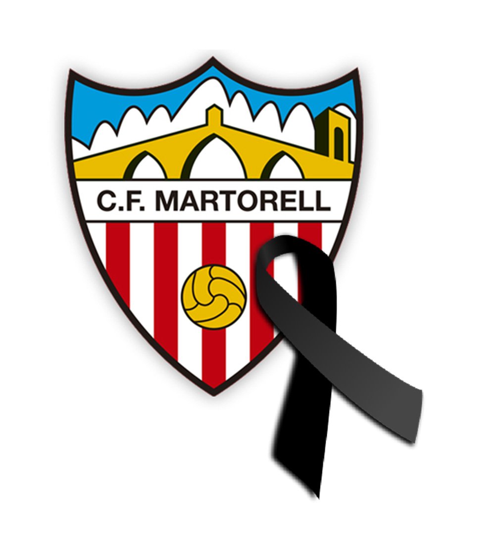 ⚪🔴 CLUB 
👤 'Mor Josep Lluís González Aretio'
El <a href="/cfmartorell/">CF Martorell</a> està de dol per la mort de Josep Lluís González Aretio, soci, fundador i directiu durant el primer mandat de l'entitat. Des de la junta directiva volem expressar el condol als seus familiars i amics

👇 (1/2)
