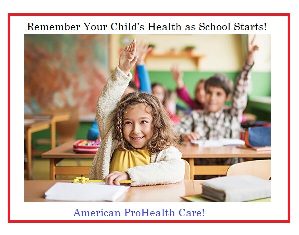 AProHealthCare's tweet image. Remember Your Child’s Health as School Starts!
Discover the problems and solutions that impact the health of your Kids, including overloaded backpacks, bullying, and back-to-school separation anxiety.
#APCH #backtoschool #HealthChecklist