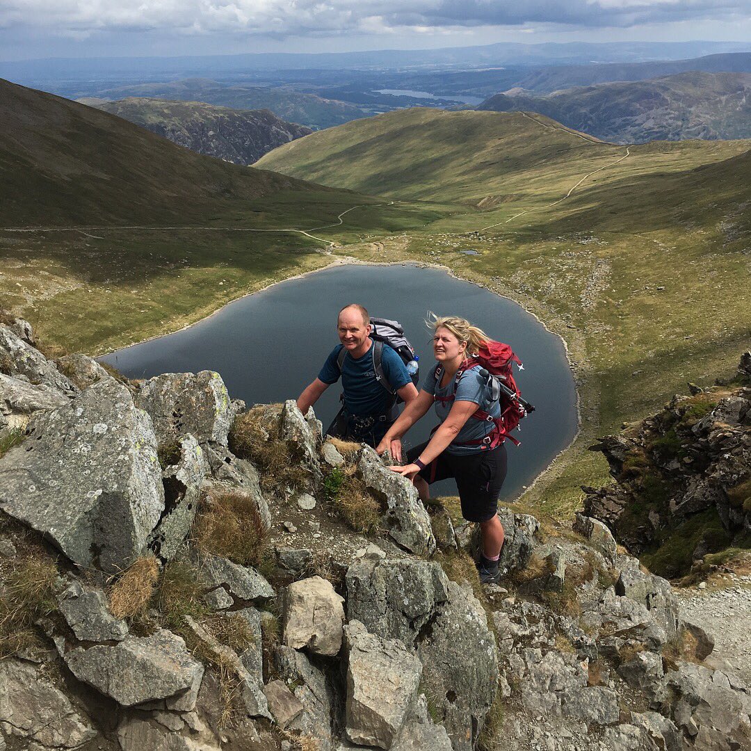 intotheoutside's tweet photo. Good times with Nigel and Caroline up on Helvellyn and Striding Edge today! #intotheoutside #lakedistrict #guidedwalks https://t.co/uEnEqvEuNi