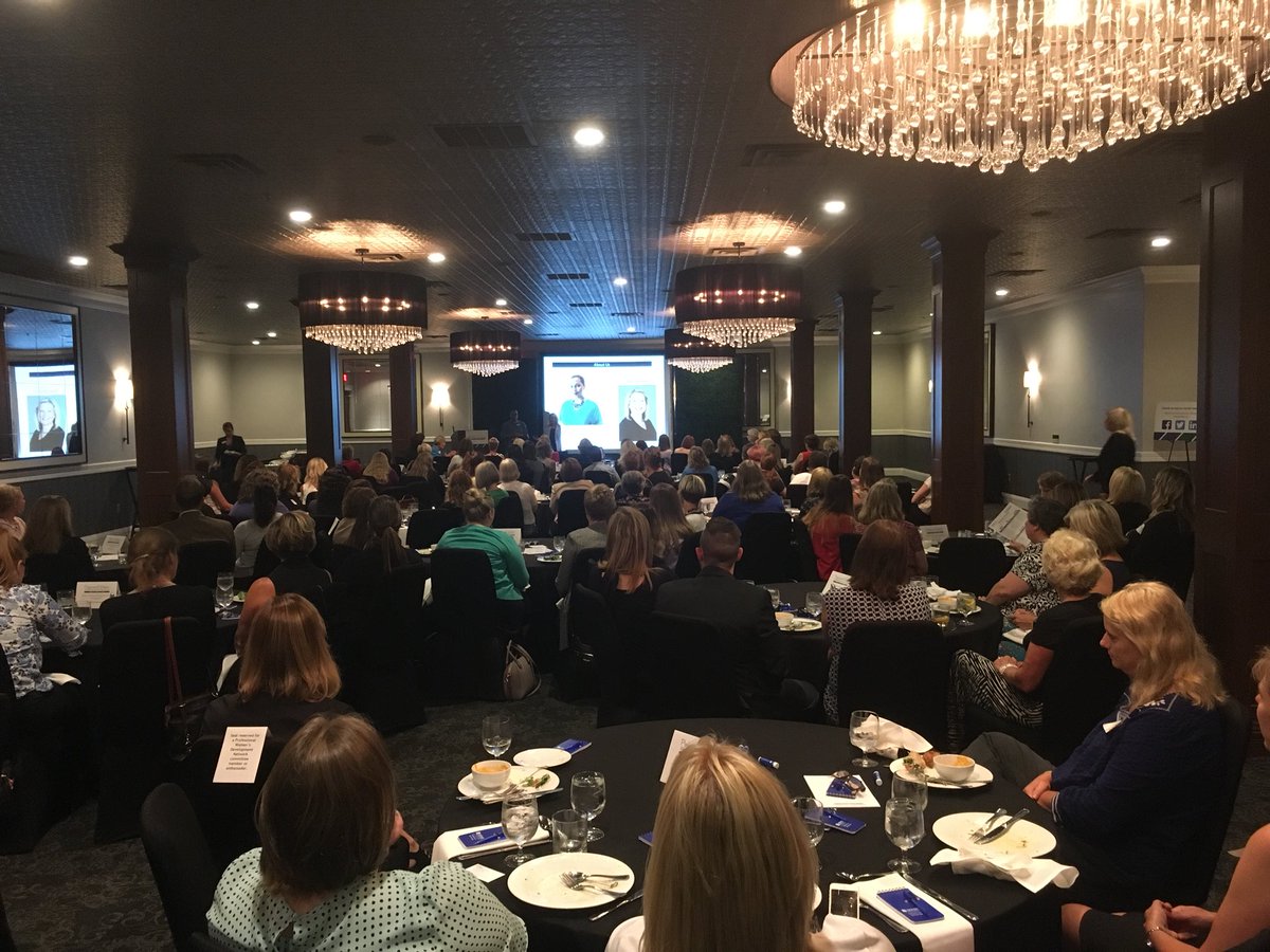 WCBizAlliance's tweet photo. “When picking a mentor/mentee, choose shared values over shared titles. Be strategic & intentional—mentoring goes both ways.” -@ScullyGarrison of @MillerCoors & Denise Thomas of Effective Communication Coach talking about why mentor/mentee relationships matter #ProfWomenDev https://t.co/bfETCOCsql
