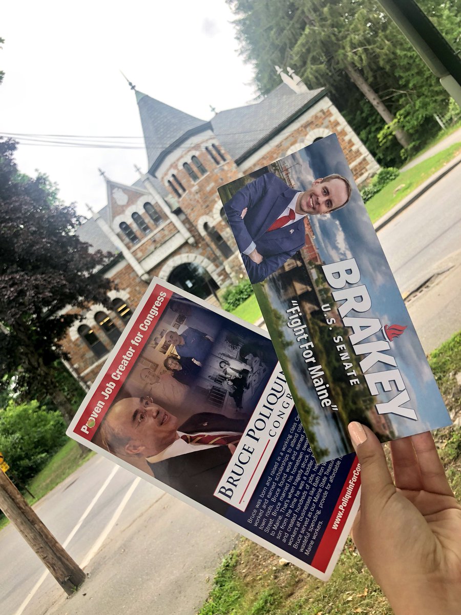 samclark2019's tweet photo. It’s a great day to make some voter contact calls and hit some doors for our @mainegop candidates! Looking forward to this weeks #SuperSaturday make sure to join our team here ➡️➡️ https://t.co/iMOqSaZDeK #LeadRight  #DefyHistory https://t.co/FHfquEsiiM