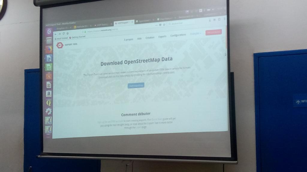 Honorable_Nath's tweet photo. |Day4 of #OSM &amp; #SIG at the Faculty of Sciences and Technics in #Bamako | 
Students are learning to extract #OSM Data with  #Overpass #Hot_Export &amp; #Geofabrik tools.
@hotosm
@ProjetEOF 
@osmafrica 
@OSM_Mali
#ActionOSM_FST2018 
#Map4Ml https://t.co/icR9AVSDZw