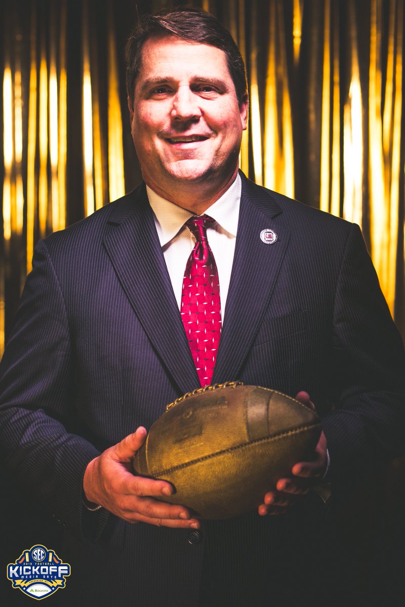 SEC's tweet image. Spurs Up, @GamecockFB. 

#SECMD18