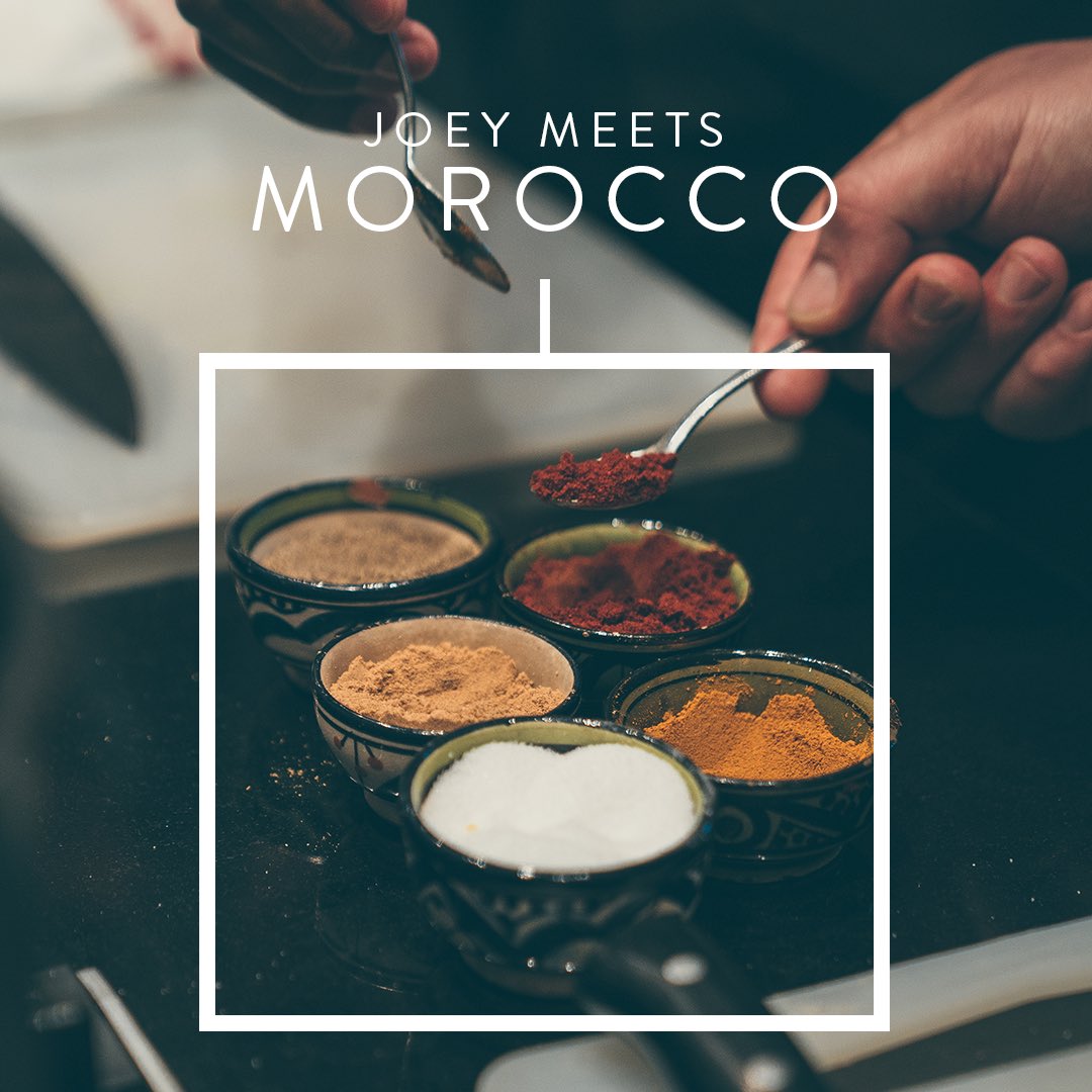 JOEYRestaurants's tweet photo. Tajines. Cumin. The open desert... this is what our chefs experienced. This is Globally Inspired. #globallyinspired #thewaywecook #JOEYRestaurants #Morocco https://t.co/cJsP0qBt60