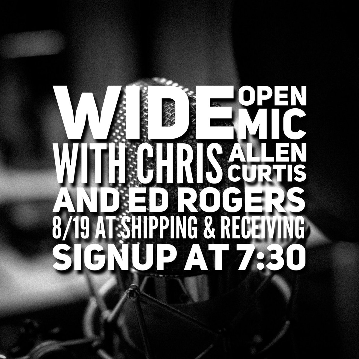 #openmic #wideopenmic #shippingandreceiving #fortworthmusic @SandR_Bar