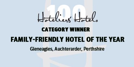 Caterertweets's tweet photo. In ninth place, and taking the Family-Friendly Hotel of the Year prize, is @Gleneagleshotel! #HoteliersHotels https://t.co/J9XBxzIVrN
