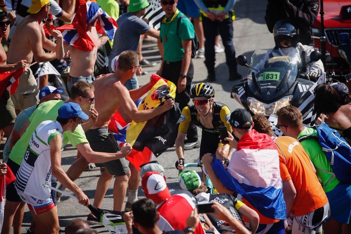 Thanks everybody for the amazing support today! Gave it all, but wasn’t enough, we’ll keep on trying! <a href="/LottoJumbo_road/">Team Jumbo-Visma cycling</a>