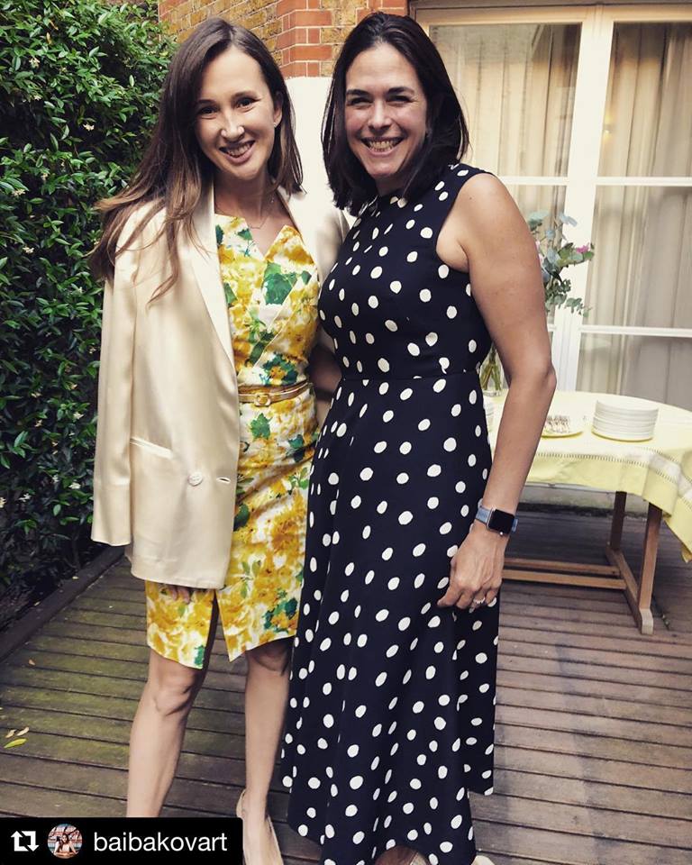 barnardalumnae's tweet photo. "Such a pleasure to host @BarnardCollege president @sianbeilock at our home in London for an evening of catching up with London-based #Barnard alumnae and parents, and taking stock of Sian’s first year at the helm of the school 💙🐻💙" - Maria Baibakova ‘07 (@baibakovart) https://t.co/S2TxTNsUzv