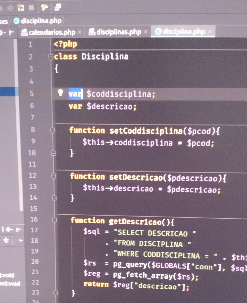 fmertins's tweet photo. That day when you refactor a PHP 4 class written in 2003... But still working! 😁 @rasmus @phpstorm (pt-BR code) https://t.co/vWCTXZ2Tzt