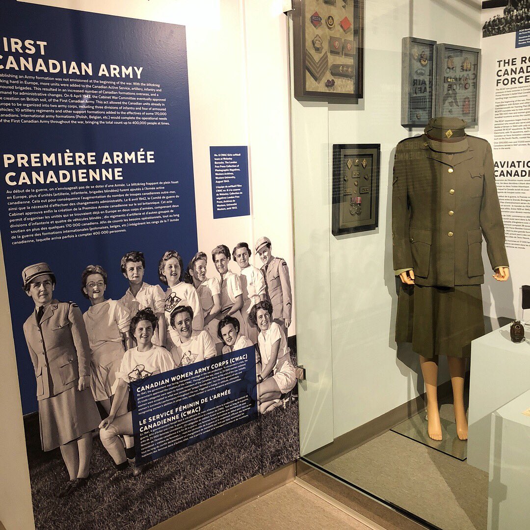 HeritageCouncil's tweet photo. We got a sneak peek of @RCRMuseum’s new #WorldWar2 exhibit space this afternoon! We can’t wait for you to see the completed space! Visit them Tuesdays - Sundays to learn more about #RCRHistory! Learn more at https://t.co/uCnzMCuYVp #LdnMuse https://t.co/kDC2jqNl1j