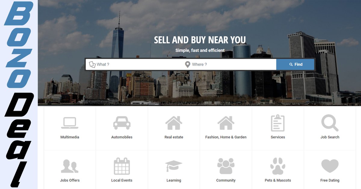 BozoDeal's tweet photo. Post free classified ads in minutes
Post a Free Ad today! https://t.co/7zZ8Ow8PRS
#BozeDeal #Classified #free #Ads #OnlineFreeClassified #property #Rooms #apartment #sell_buy #sellandbuynearyou #LocalClassified #FreeAd #PostFreeClassifiedAds https://t.co/tiYlsyWf8u