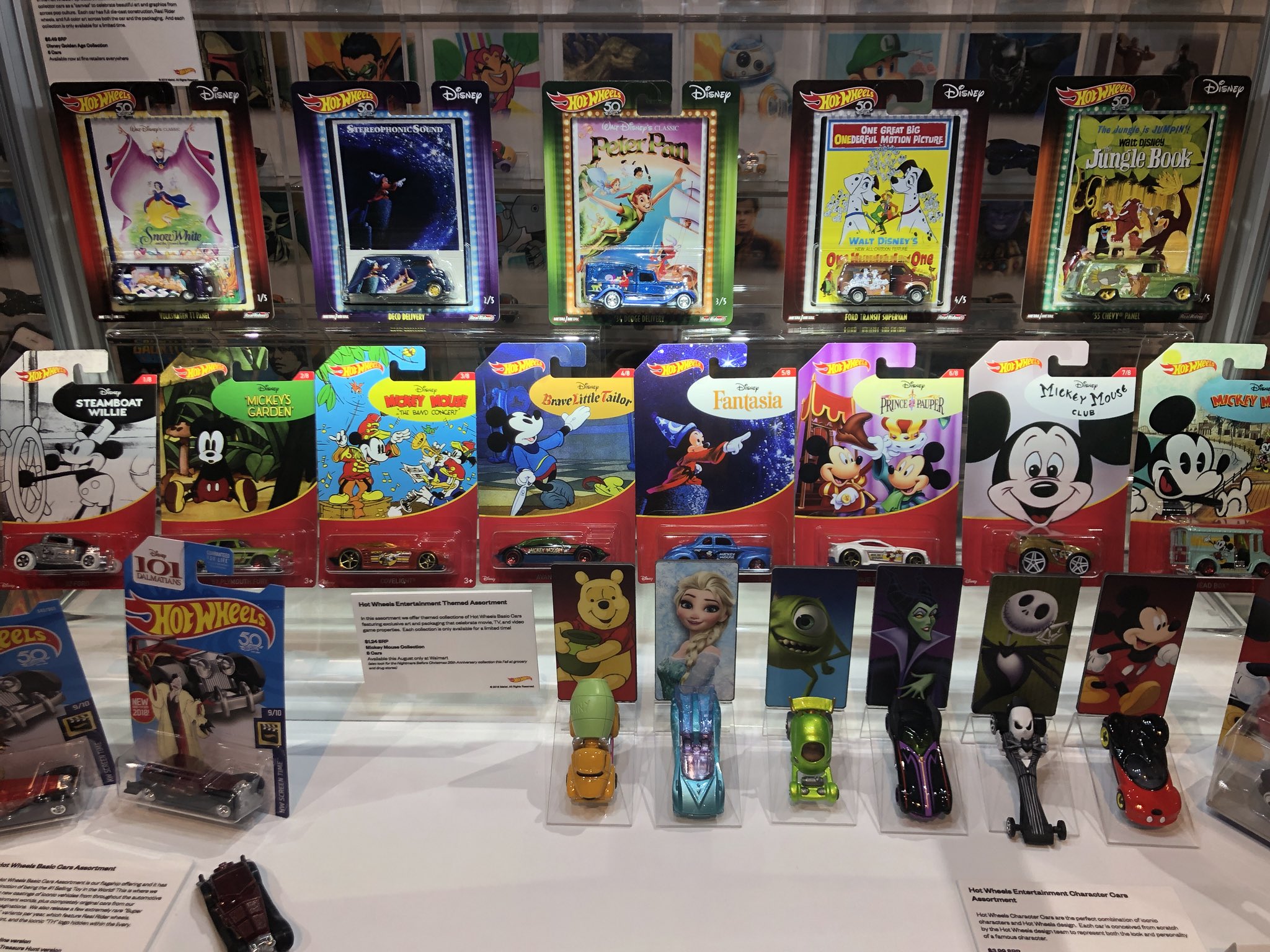 Hot wheels mickey mouse cheap 2018