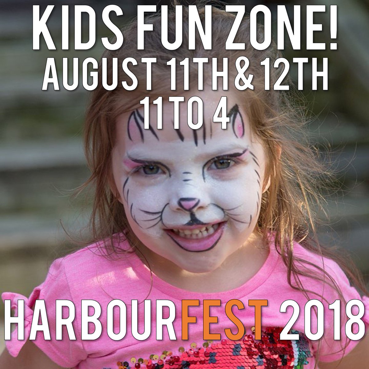 Bring the kids down to Harbourfest for the Kids Fun Zone! #facepainting #kids #portstanley #Harbourfest #festivalseason <a href="/TypeAEvents/">Type A Events</a> <a href="/gtsbeachbar/">GTs On The Beach</a> <a href="/PortStanleyBIA/">Port Stanley BIA</a>