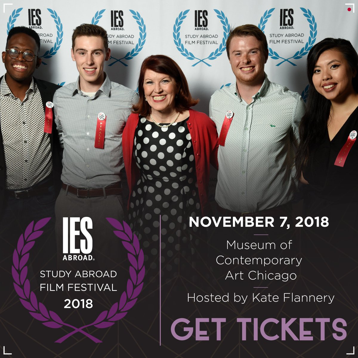 IESabroad's tweet photo. @IESAbroad Study Abroad Film Festival 📽️🌍event tickets are available! Join us on Nov 7 in Chicago for a night celebrating our student filmmakers in benefit of @IESabroad scholarships! Get your tickets now: https://t.co/pl1OLjmnlI p.s.: Student tickets are discounted! https://t.co/CTFTIcJEBX