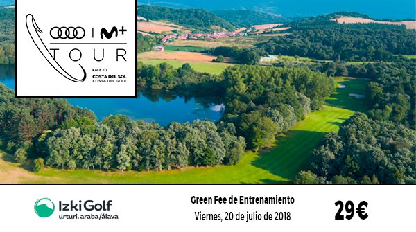 olagolf's tweet photo. Si no conoces @Izkigolf, aprovecha la ocasión y benefíciate del precio especial del #GreenFeeEntrenamiento para los participantes en el #AMTour18 Race to #CostaDelSol #CostaDelGolf de este fin de semana.
#Golf #GolfEspaña #CircuitoGolfAmateur https://t.co/lWi2IE7wkf