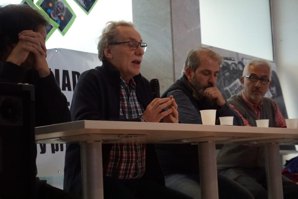 somostelam's tweet photo. #AHORA I Alejandro Delgado Morales (@somostelam), @IsmaelBermudez1 (@clarincom), @diegopietrafesa (@telefe) en el foro sobre el periodismo y noticias falsas. @hindelita (@infobae y @TV_Publica) nos envió un texto. #HoyFaltaTelam #357adentro #ReincorporacionesYa https://t.co/pRt9IjyCgM