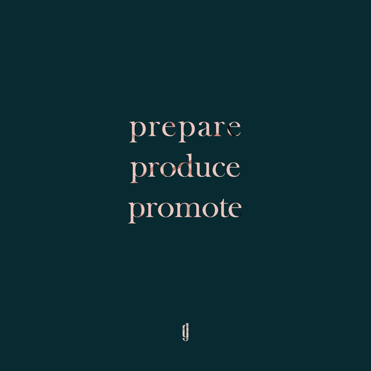 GaluDesign's tweet photo. Everyday try your best to do one of the following. #prepare #produce #promote your work. #independent #design https://t.co/NeEH5kzBuj