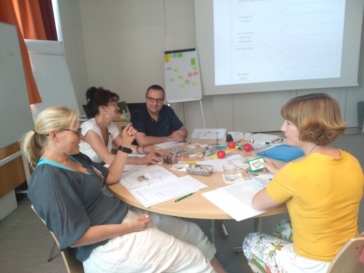 davarivic's tweet photo. Day 6. Hoy nos ha tocado una intensa jornada de trabajo con interesantes propuestas. #RandomInput #RemoveFaults #Erasmus+EPLA https://t.co/tVcFeNCG2J