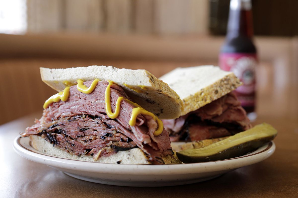 latimes's tweet photo. In search of perfect pastrami: Your guide to the Jewish delis of Los Angeles https://t.co/cqc6B1UGGa https://t.co/rhoAc8NyAX