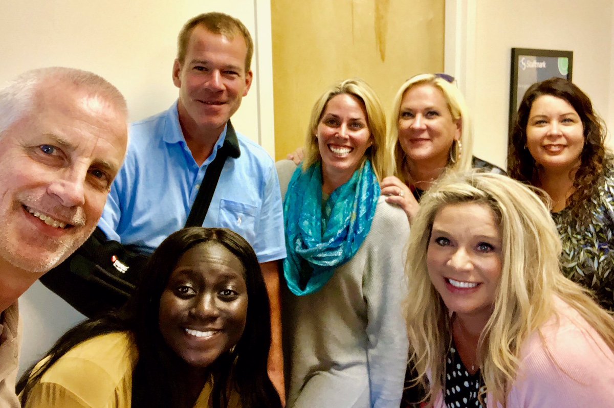 TempQueen's tweet photo. Meeting with the Charlotte-area teams this week! #ExciteIgnite https://t.co/fRd8duCW37