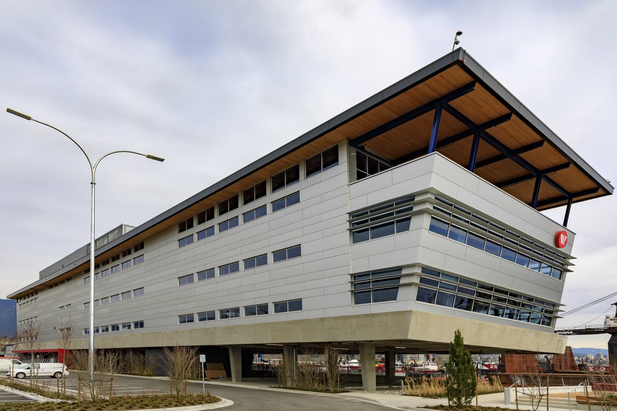 Our employees at #Seaspanshipyards absolutely love our new office space! Especially at lunch time when we get to soak in the sunshine on the waterfront patio!