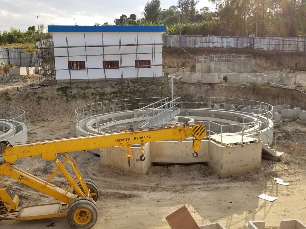 AshabaJames1's tweet photo. @min_waterUg @DailyMonitor @TonyGlencross @KagutaMuseveni @alfayole @HonKibuule @Parliament_Ug @UgandaMediaCent @FrankTumwebazek @WorldBank Upon completion,Rukungiri WSS shall be the best product in Central and East Africa https://t.co/kc7QZdQ99D