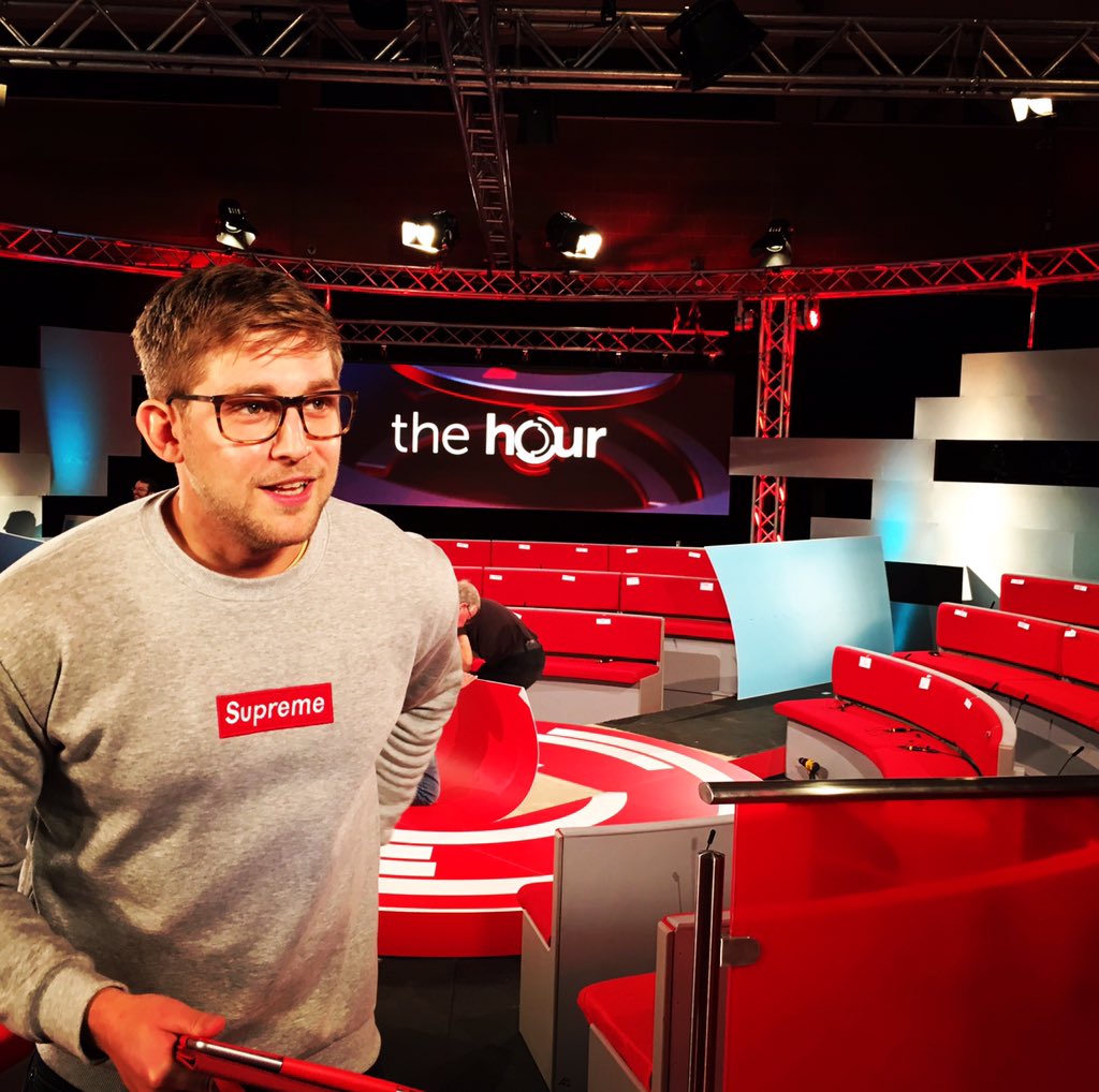 SteffanPowell's tweet photo. Final episode of the first series now on iPlayer👇🏻 

Been such a privilege to be part of @bbcthehour. Loved every second (bar the rail replacement service), worked with some very clever people and made friends for life 👍🏻 

https://t.co/tv2ABxjdLB… https://t.co/9zkfXrGCnH