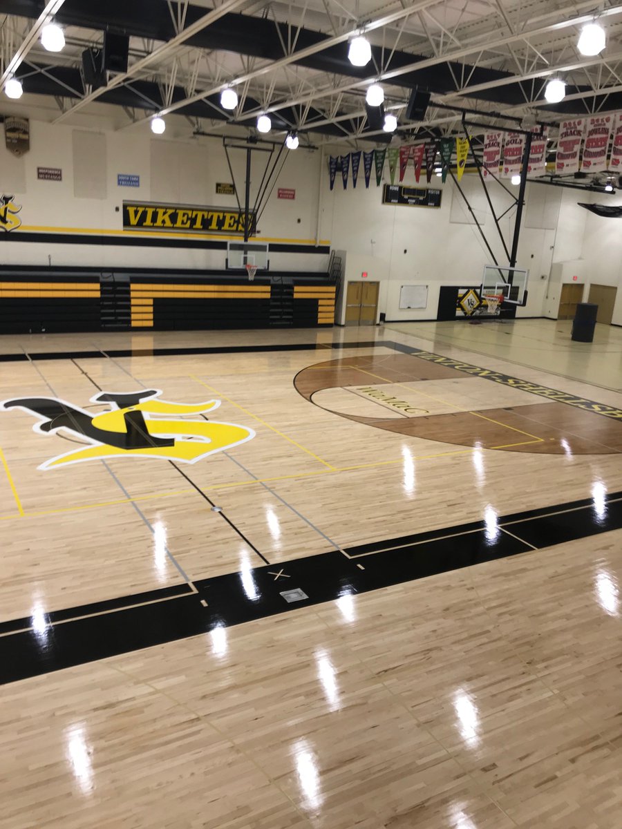 Matt Kingsbury On Twitter Gym Floor Refinishing Project Is Now