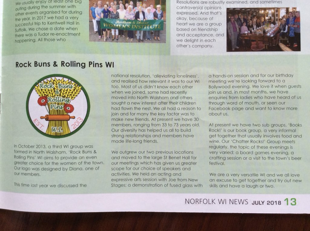 #fameatlast our article is in print in our Federation newspaper