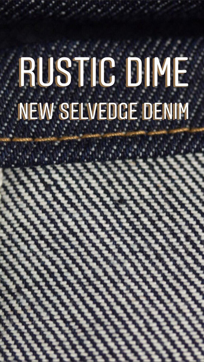RUSTICDIME's tweet photo. Our NEW selvedge denim is now available at @Oaklandish @Crown_Boardshop @blue_7 @NewStarAW
#rusticdime #MadeInAmerica #denim #selvedgedenim #style #fashion #mensfashion #ootd #tbt #summer https://t.co/Gsj3SAGSnZ