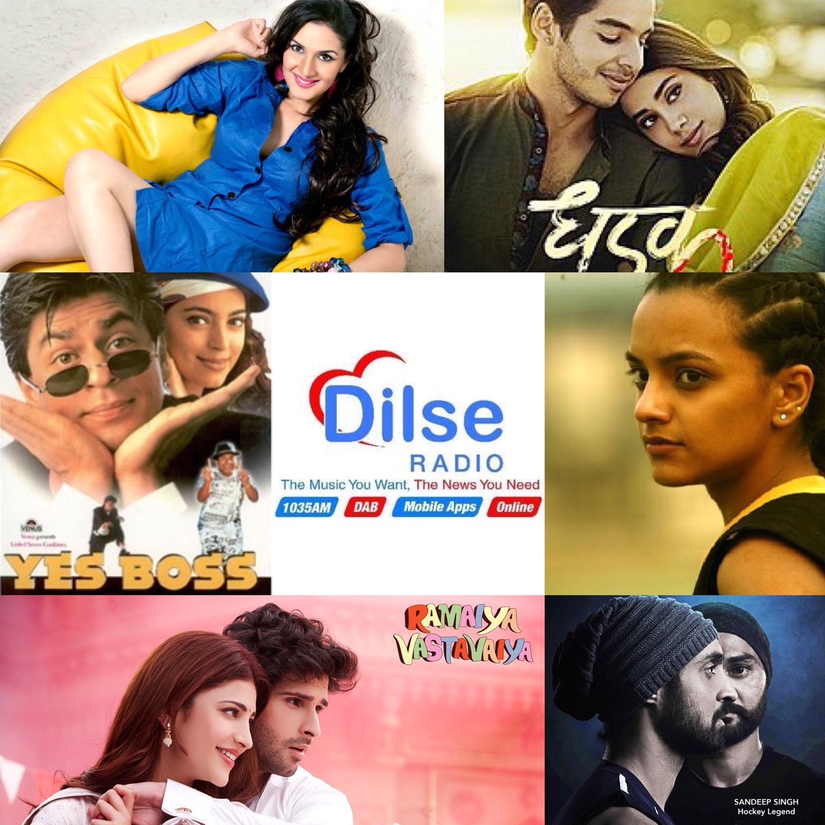 TheRealKajal's tweet photo. On the #eveningshow get ready for #DHADAK Review on #Soorma #PublicProfile dedicated to @anaithanair for her #Happywala #Birthday #21YearsOfYesBoss #5YearsOfRamaiyaVastavaiya & help on #schoolsoutforsummer @DilSeRadio https://t.co/zdTFzsDIWZ