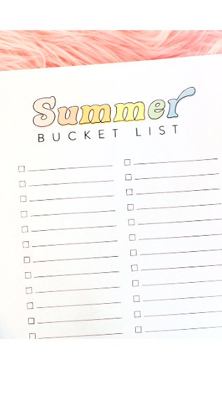 CreativePuddles's tweet image. Do you have a Summer Bucket List? What&apos;s on your list? Let&apos;s share ideas! (the free printable shown here is from abeautifulmess.com ) @UKBloggers1 #ShinyHappyBloggers #blogger #FemaleBloggerRetweet #mumblogger