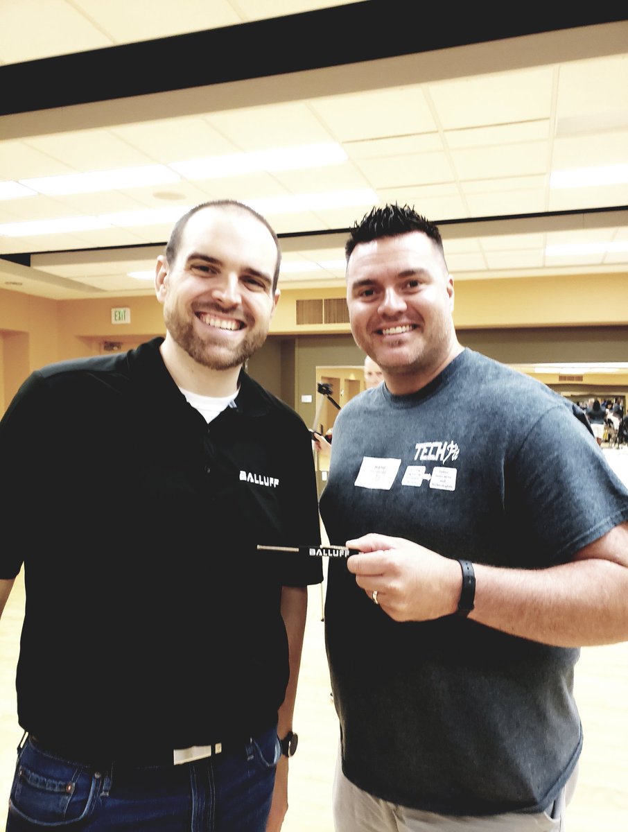 FMMS_TECHFIT's tweet photo. @GoTECHFIT is beyond fortunate to have a partnership w/ @BalluffSensors for #TECHFIT2018 . Big shoutout to @WillAutomate for all you do! https://t.co/Ohe7iNm0Ro