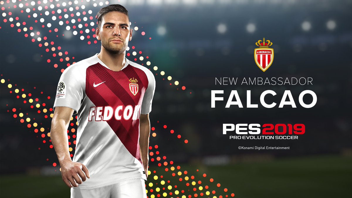 FalcaoBlog's tweet photo. @FALCAO El nuevo embajador de #PES, @FALCAO 😍🐅 Ven a sentir #ElPoderDelFútbol con El Tigre en #PES2019: https://t.co/T85ijOY9ND Vía @PESlatam https://t.co/8DSJYj7pt0