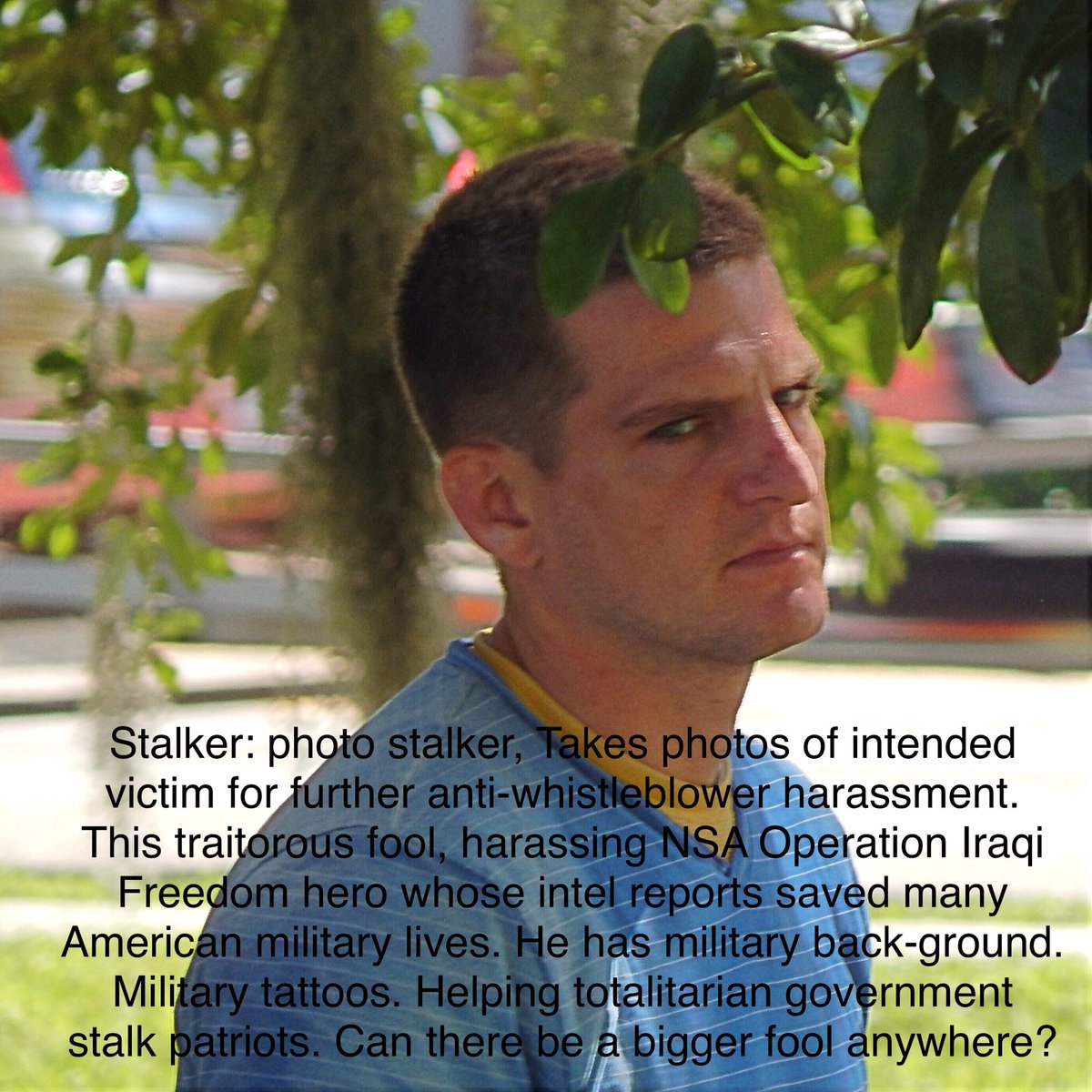 karen_kams56's tweet photo. #DHS #FBI #FusionCenters #Infragard #NSAconnection to #contractstalking #NavSecGroupHQ &amp; #NSAHQ both at Ft.Meade, NavSecGroup sends Panama City goons to #Tallahassee to help #plottokillNSAwhistleblower w/ DEW and #photostalking for assassins. Red car belongs to NSG team. 337 XCR https://t.co/nvl693OzZV
